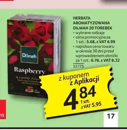 Selgros Herbata aromatyzowana Dilmah oferta