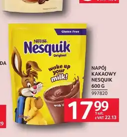 Selgros Napój kakaowy Nesquik oferta