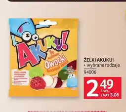 Selgros Żelki Akuku! oferta