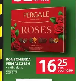 Selgros Bombonierka Pergale Roses milk oferta