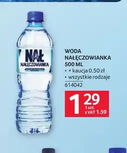 Selgros Woda Nałęczowianka oferta