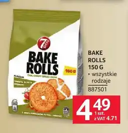 Selgros Sucharki Bake Rolls 7Days oferta