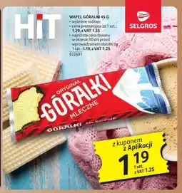 Selgros Wafel Góralki oferta