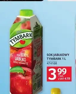 Selgros Sok jabłkowy Tymbark oferta