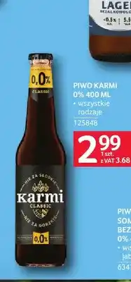 Selgros Piwo bezalkoholowe Karmi oferta