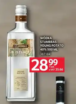 Selgros Wódka Stumbras Young Potato 40% oferta