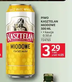 Selgros Piwo Kasztelan Miodowe oferta