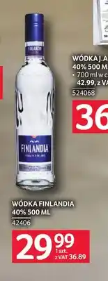 Selgros Wódka Finlandia 40% oferta