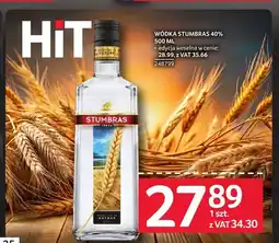 Selgros Wódka Stumbras 40% oferta