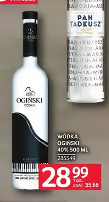 Selgros Wódka Ogiński 40% oferta
