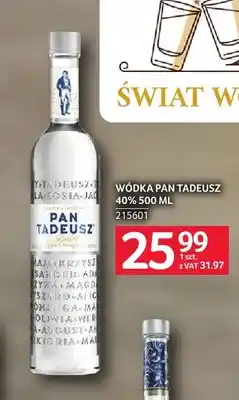 Selgros Wódka Pan Tadeusz 40% oferta
