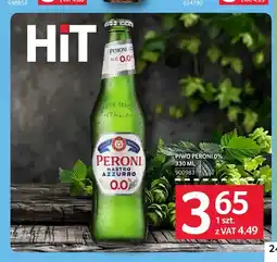Selgros Piwo bezalkoholowe Peroni oferta