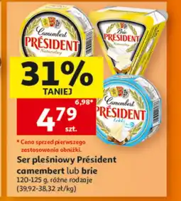 Auchan Ser pleśniowy President oferta