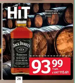 Selgros Whiskey Jack Daniel's 40% oferta