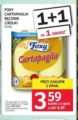 Selgros Ręcznik papierowy Cartapaglia 2 rolki Foxy oferta
