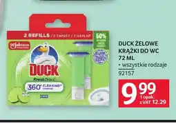 Selgros Żelowe krążki do WC Duck oferta