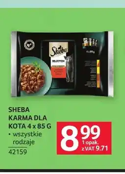 Selgros Karma dla kota Sheba 4-pak oferta