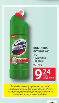 Selgros Płyn do WC Domestos oferta