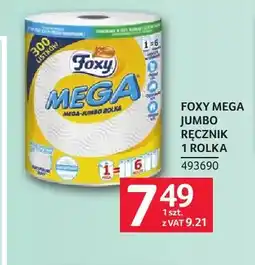Selgros Ręcznik papierowy Mega Jumbo 1 rolka Foxy oferta
