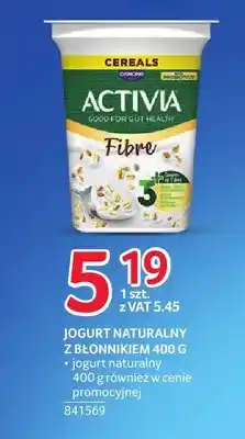 Selgros Jogurt naturalny z błonnikiem Activia oferta