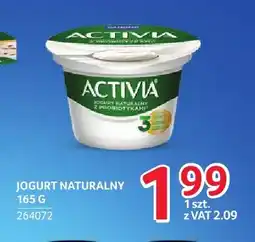 Selgros Jogurt naturalny Activia oferta