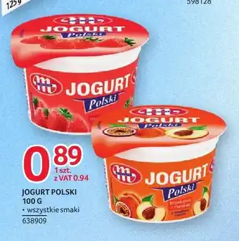 Selgros Jogurt Polski truskawkowy Mlekovita oferta