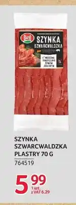 Selgros Szynka szwarcwaldzka plastry Bell oferta