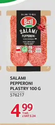 Selgros Salami pepperoni plastry Bell oferta