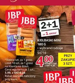 Selgros Kiełbaski mini oferta