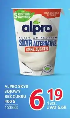 Selgros Skyr sojowy bez cukru Alpro oferta