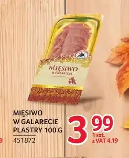 Selgros Mięsiwo w galarecie plastry ZMB Białystok oferta