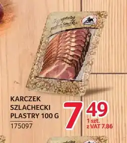 Selgros Karczek szlachecki plastry ZMB Białystok oferta