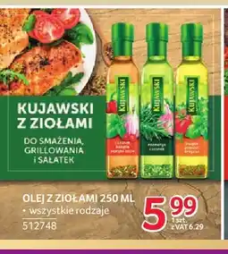 Selgros Olej rzepakowy z ziołami czosnek bazylia pieprz ostry Kujawski oferta