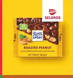 Selgros Czekolada Ritter Sport Roasted Peanut oferta