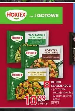 Selgros Kluski śląskie na patelnię z sosem pieczeniowym Hortex oferta
