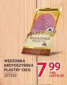 Selgros Wędzonka krotoszyńska plastry ZMB Białystok oferta
