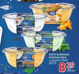 Selgros Filety śledziowe w sosach z kurkami Lisner oferta