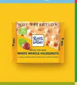 Selgros Czekolada Ritter Sport White Whole Hazelnuts oferta