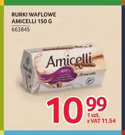 Selgros Rurki waflowe Amicelli oferta