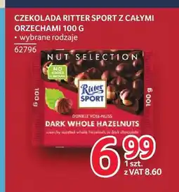 Selgros Czekolada Ritter Sport z całymi orzechami Dark Whole Hazelnuts oferta