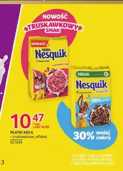 Selgros Płatki truskawkowe Nesquik oferta