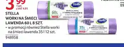 Selgros Worki na śmieci lawenda 60 l Stella oferta