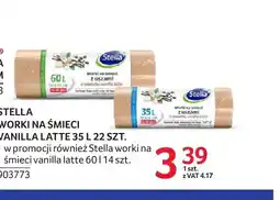 Selgros Worki na śmieci vanilla latte 35 l Stella oferta