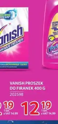 Selgros Proszek do firanek Vanish oferta