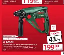 Selgros Sieciowy młot udarowo-obrotowy Pbh 2500 Re Bosch oferta