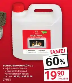 Selgros Płyn do biokominków oferta