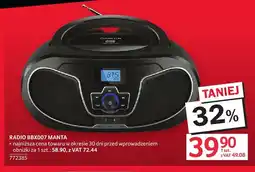 Selgros Radio BBX007 Manta oferta