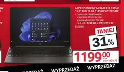 Selgros Laptop 250R G9 AD1A7ET Hp oferta