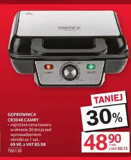 Selgros Gofrownica CR3046 Camry oferta
