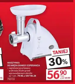 Selgros Maszynka do mięsa EKM031 Esperanza oferta
